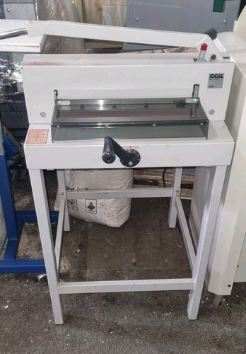 Ideal 3905 manual - manual, guillotine