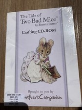 CRAFTERS COMPANION Beatrix Potter Craft CD Take Of Two Bad Mice Papercraft
