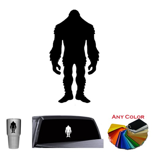 Bigfoot sasquatch decal for - sasquatch,