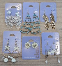 NEW Claire's Accessories Earring 6 Pairs Earrings Lot