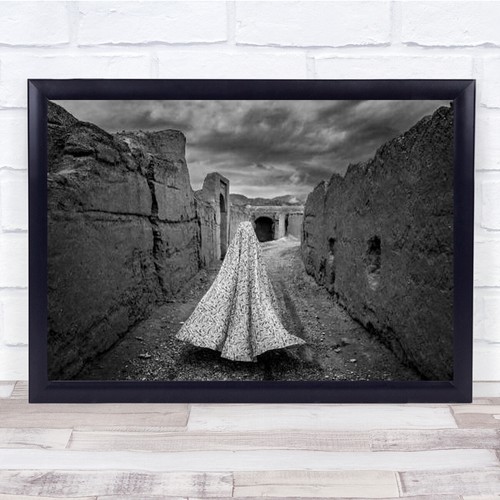 Emancipation robe cloak - emancipation, b&w