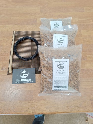 Bonsai potting large kit - potting,