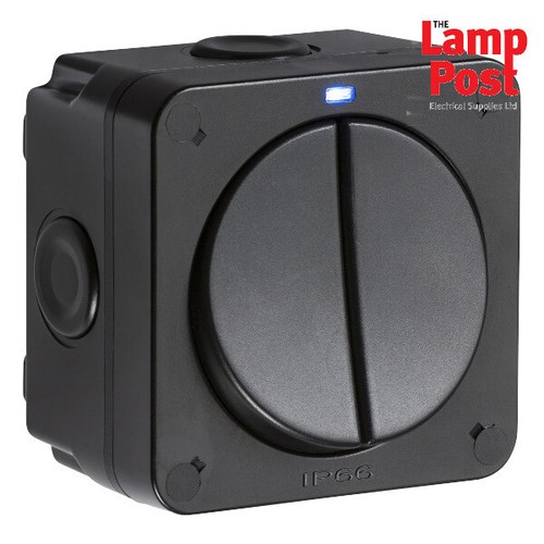 Op3 ip66 20ax gang sp - gang,