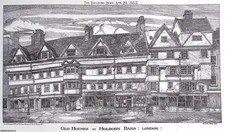 1883 : OLD HOUSES AT HOLBORN
