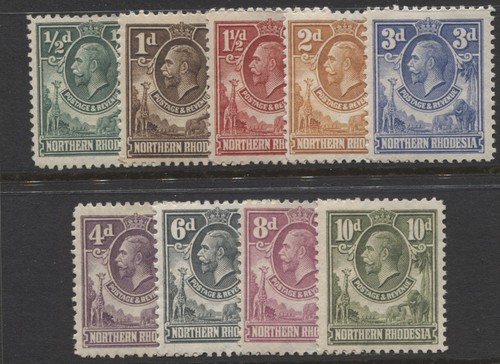 Northern rhodesia 1925 - rhodesia, 1925/29