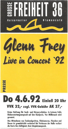 Glenn frey concert - glenn,