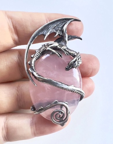 Vintage sterling silver dragon - vintage,