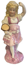 Vintage german bisque figurine - bisque,