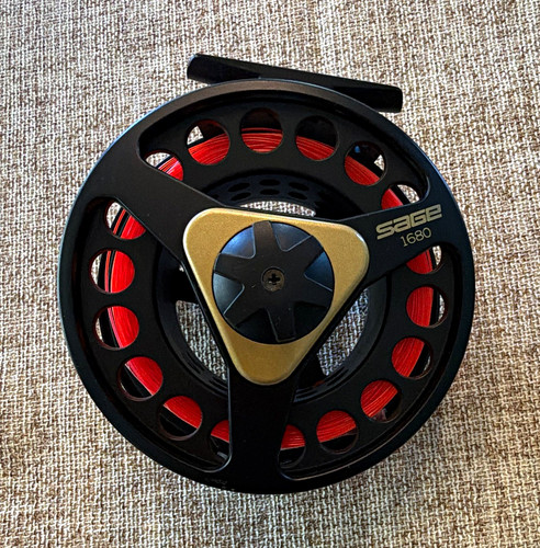 Sage 1680 fly reel black - sage,