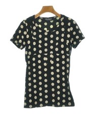 JUNYA WATANABE T-shirts/Cut & Sewns BlackxIvory(Dot Pattern) 2200629652033