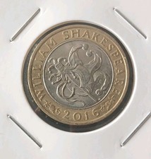 2016 UK 2 Pound Coin 'William