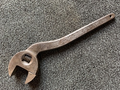 Vintage adjustable wrench - vintage,