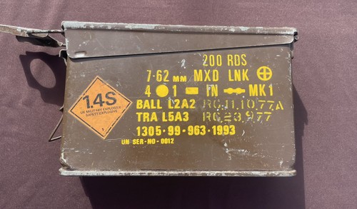 Army ammunition box - uk,