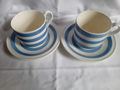 Two blue and - blue, cups