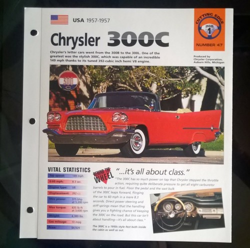 Imp 1957 chrysler 300c - imp,