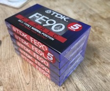 TDK FE90 Ferric Cassette Tapes