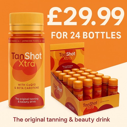 Tan shot xtra bottles - 24,