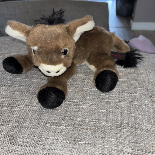 Soft plush donkey 36cm - donkey,