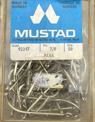 Mustad 92247 size x 50 - size,