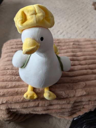 Flower duck plush soft - duck,