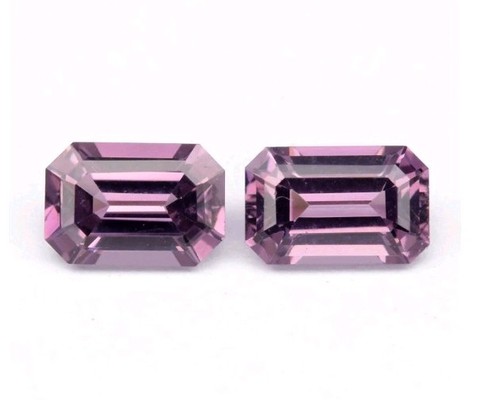 Natural pair purple - 1.27, ct