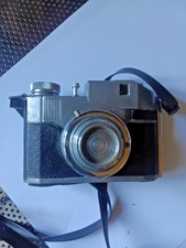 Bencini Comet S Vintage Metal Film Camera Made In Italy with Case untested