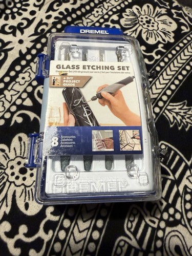 Dremel 682 glass etching set - glass,
