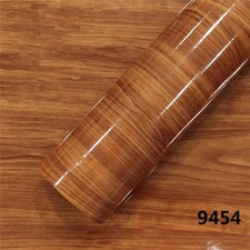 High Gloss Wood Grain Vinyl