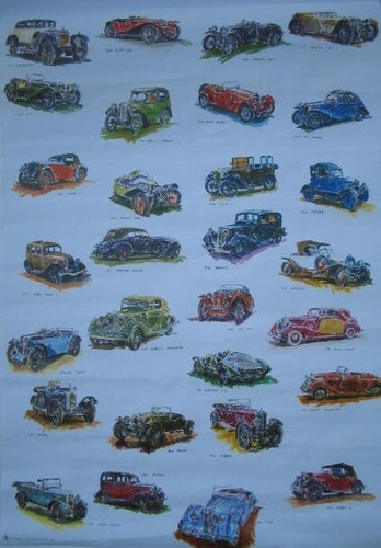 Poster 1994 british cars from - poster,