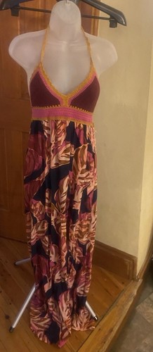 Boho hippie maxi dress - dress, size
