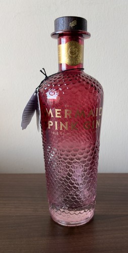 Mermaid pink gin empty - mermaid,
