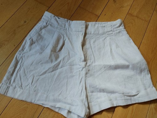 Womens linen blended shorts - tu,