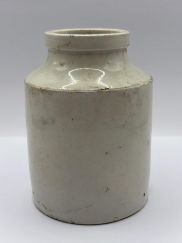 Old small stoneware jar