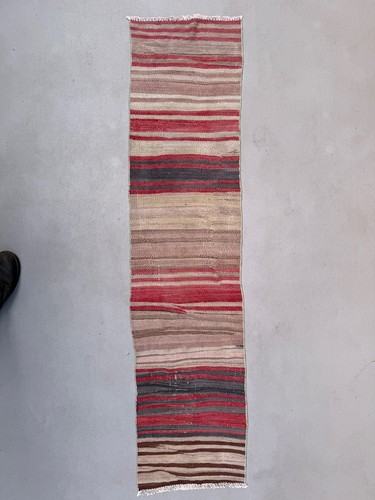 Turkish narrow kilim runner - turkish,