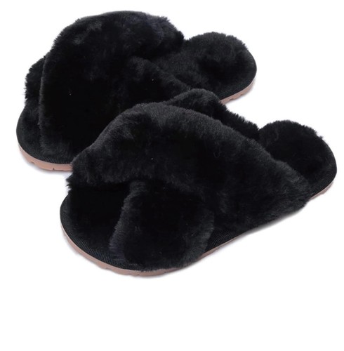 Slippers for girls - slippers, warm