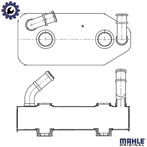 Oil cooler automatic - oil,