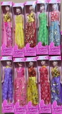 Wholesale Joblot 5 - 180 Assorted Fashion Dolls with Box Various Hair and Dress