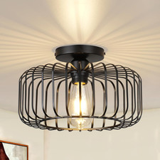 CALOKES Black Flush Ceiling