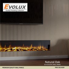 Oak Acoustic Wood Panel 2400mm