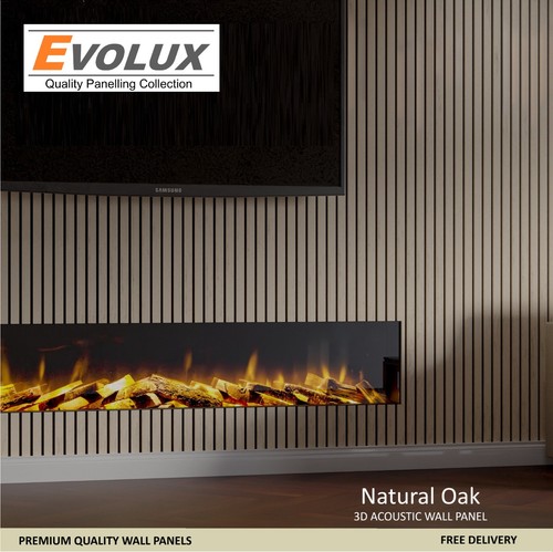 Oak acoustic wood panel - acoustic,