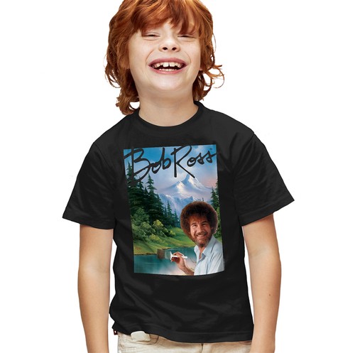 Bob ross mountain painter - ross,