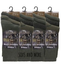 6 Pairs Mens Army Military