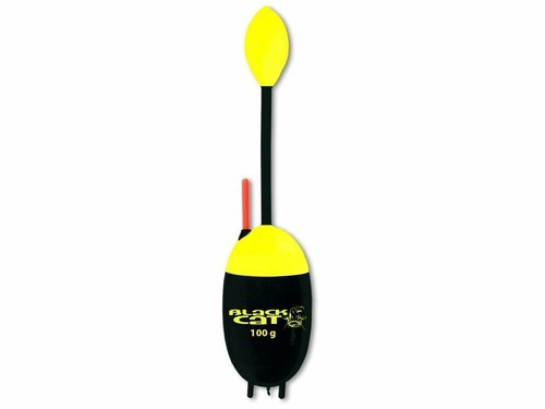 Black cat catfish - black, float