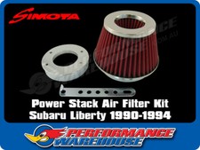 Simota Power Stack Air Filter Kit Suits Subaru Liberty Legacy 1990-1994