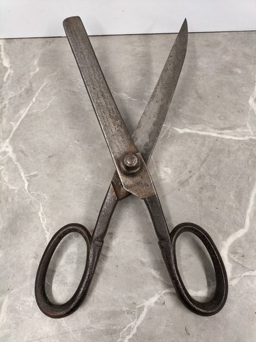 Antique scissors big shears - antique,