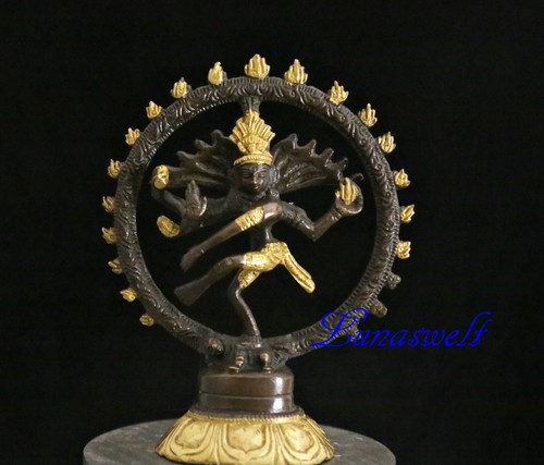 Shiva nataraja figurine - nataraja, brass