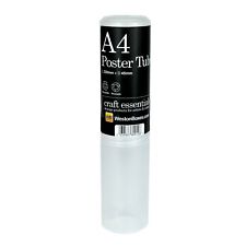 WestonBoxes Document and Poster Storage Tubes (A4, Diameter-45mm / Length-220mm)