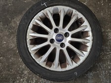 FORD FIESTA MK7 MK7.5 TITANIUM 16" INCH 12 SPOKE ALLOY WHEEL & TYRE 6MM (4)