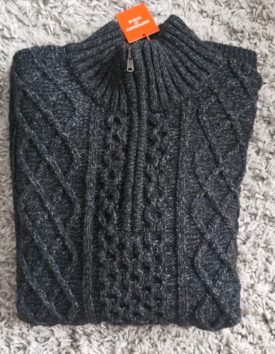 Superdry mens chunky knit 4 - knit, 1/4