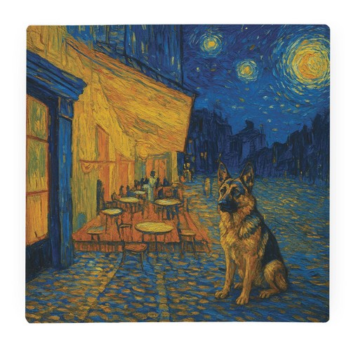 Van gogh german shepherd - gogh,